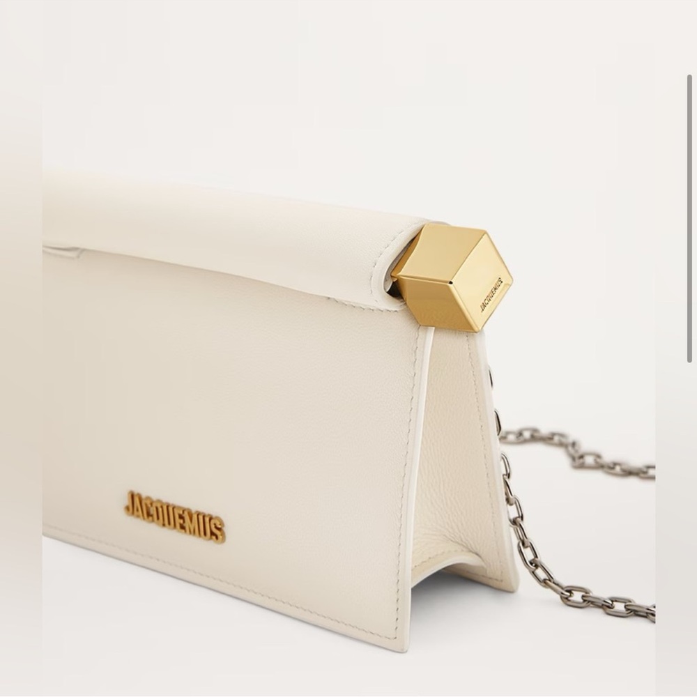 Jacquemus La Petite Pochette Rond Carré Clutch - Picture 2 of 8